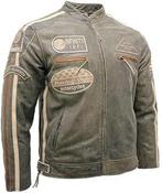 leren jas (l)   52/54    (echt leer)     nieuw, Ophalen, Nieuw, Maat 52/54 (L), Bruin