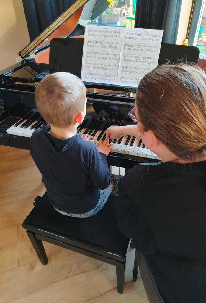 Pianoles voor beginners, met gratis proefles!, Ophalen, Nieuw, Zwart
