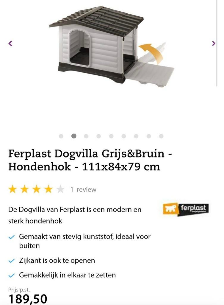 Ferplast dogvilla - Hondenhokken