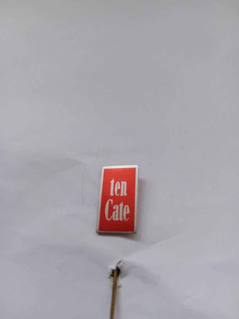 Pin - ten Cate, Ophalen of Verzenden, Zo goed als nieuw, Merk, Speldje of Pin