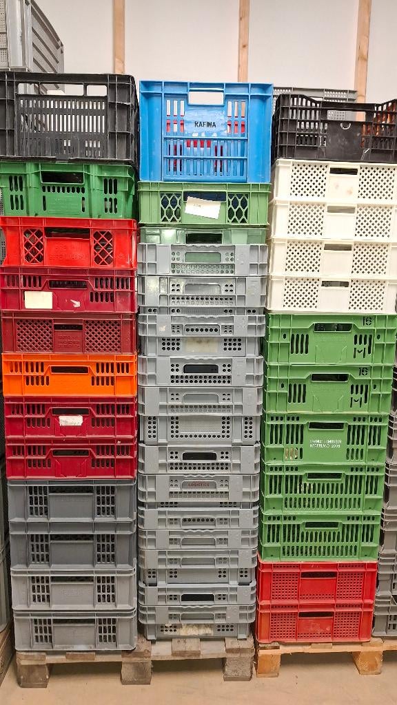 partij kratten, Doe-het-zelf en Verbouw, Kratten en Dozen, Ophalen, Gebruikt, 40 tot 60 cm, 50 tot 75 cm