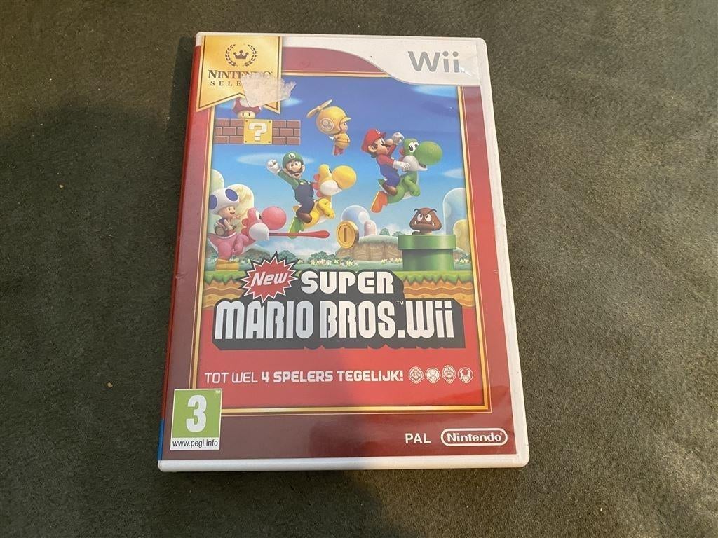 Wii new super mario bros wii nintendo selects [655]
