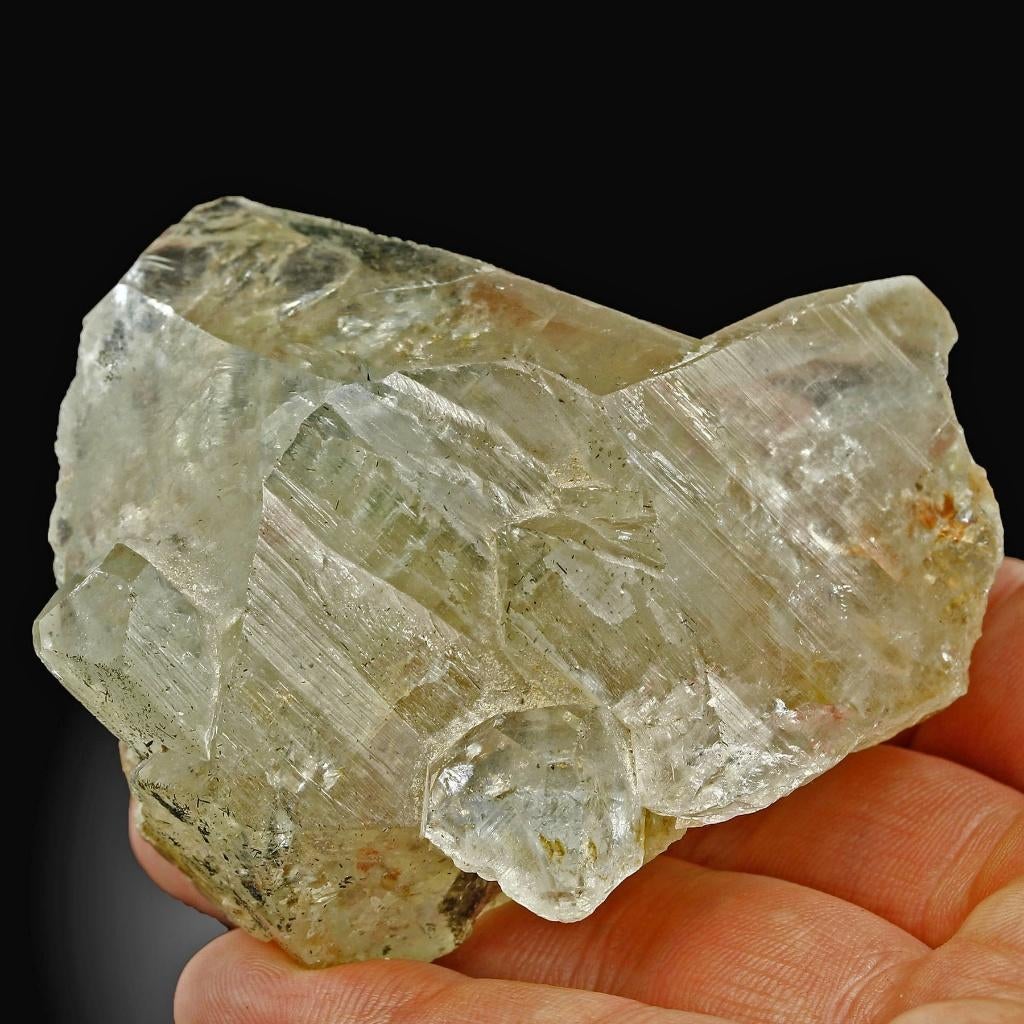 Topaas Namibië, 252 Gr. Bron kristal, hele hoge Freq! Lichtw, Verzamelen, Mineralen en Fossielen, Verzenden, Mineraal