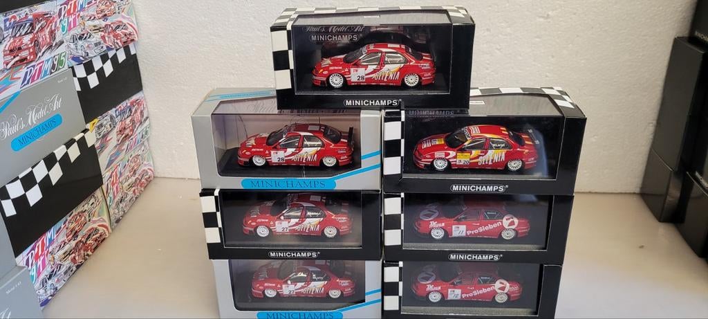 Minichamps Alfa Romeo 156 STW cup modellen, Ophalen of Verzenden, Zo goed als nieuw, Auto, MiniChamps