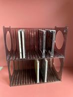 Vintage Wand Cd Rekjes, Ophalen of Verzenden, Zo goed als nieuw, Kunststof, Cd's