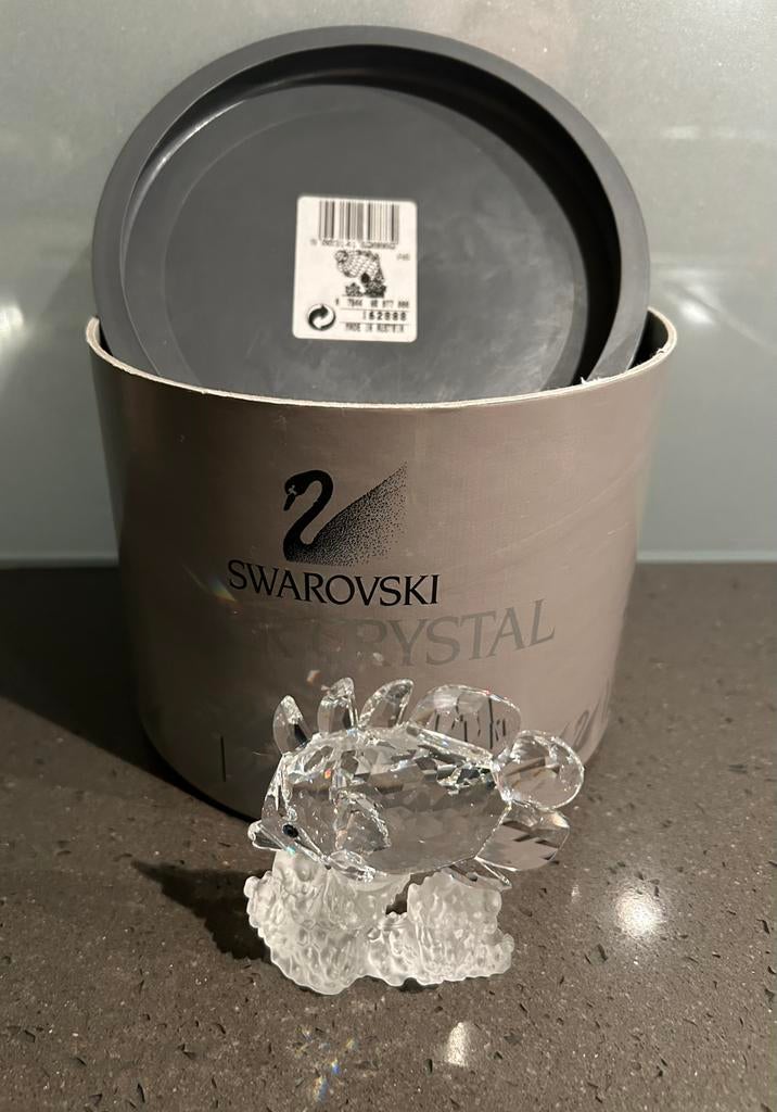 Swarovski vlindervis op koraal, Ophalen of Verzenden, Zo goed als nieuw, Figuurtje