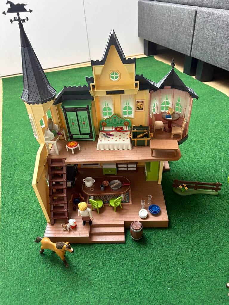 Playmobile spirit 5 complete sets, Ophalen of Verzenden, Zo goed als nieuw, Toebehoren