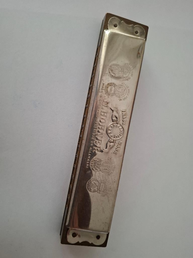 Mondharmonica Hohner Orchester, Muziek en Instrumenten, Blaasinstrumenten | Mondharmonica's, Verzenden, Zo goed als nieuw, C-mondharmonica
