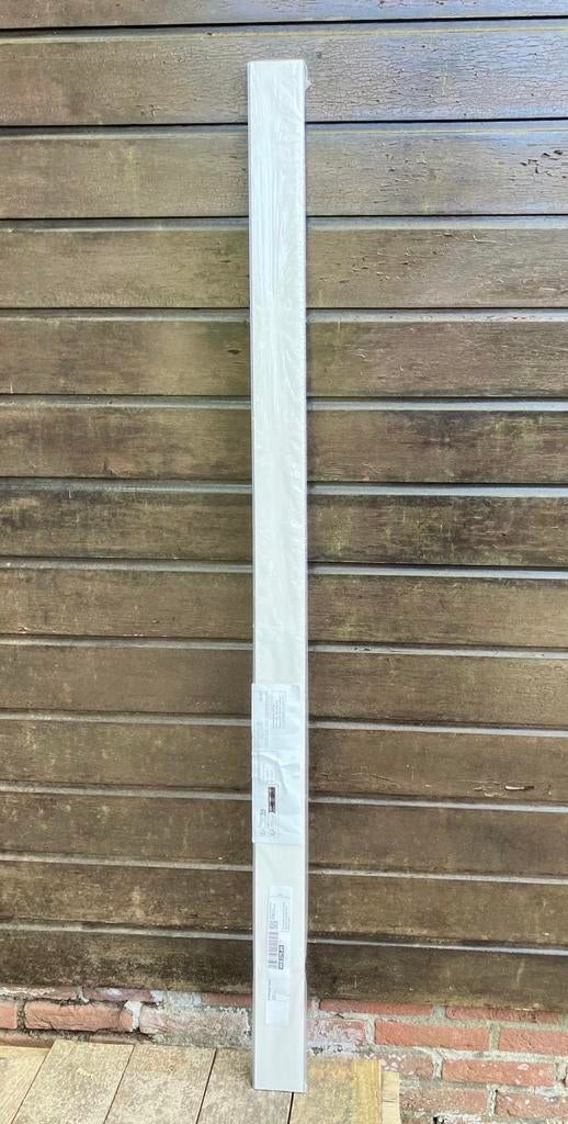 IKEA METOD FÖRBÄTTRA plint wit 154 cm, Ophalen, Kunststof, Nieuw, 150 tot 200 cm