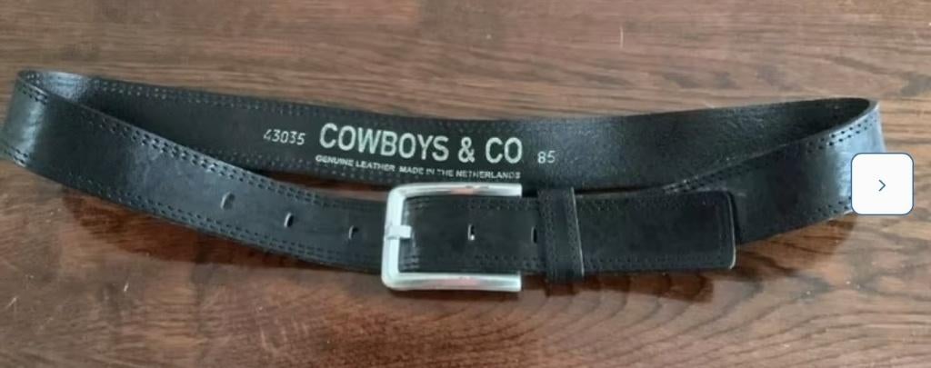 Stoere mannenriemen van Gaastra en Cowboy&Co // ZGAN, Kleding | Heren, Riemen en Ceinturen, Ophalen of Verzenden, Zo goed als nieuw