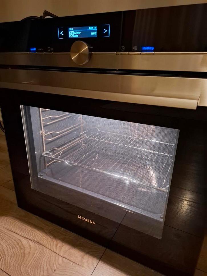 Luxe inbouw oven Siemens IQ700 met 4D hetelucht izgst!, Witgoed en Apparatuur, Ovens, Inbouw, Oven met grill, 45 tot 60 cm, Hete lucht
