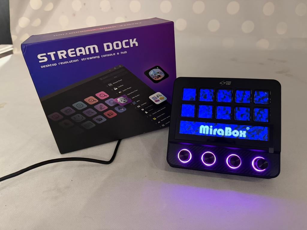 Mirabox Streamdock, Computers en Software, Ophalen of Verzenden, Overige indelingen, Zo goed als nieuw