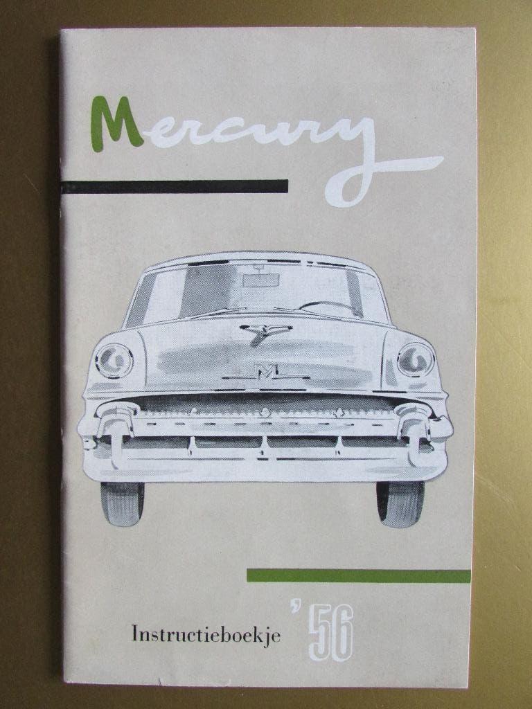 1956 Mercury instructieboekje, Nederlands, Ophalen of Verzenden