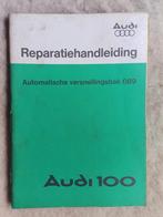 Werkplaatsboek Audi 100 C2 type 43  1976-81 automaatbak 089, Ophalen of Verzenden, Gelezen, Audi