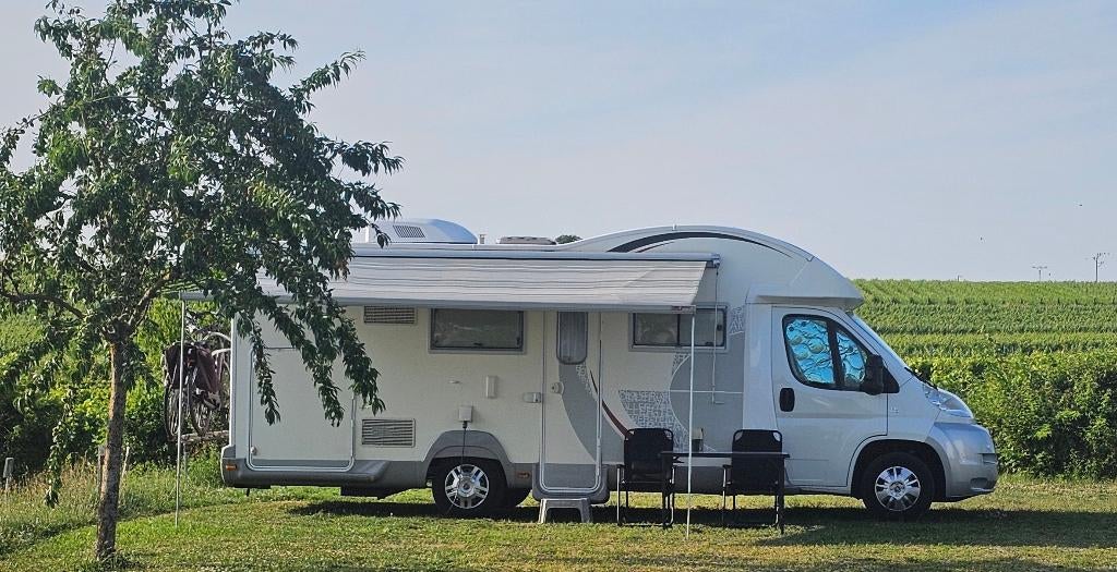 Roller Team T-line 2011 - zeer compleet; dwars- en hefbed, Overige merken, Luifel, Fiat, Gaslek-detector