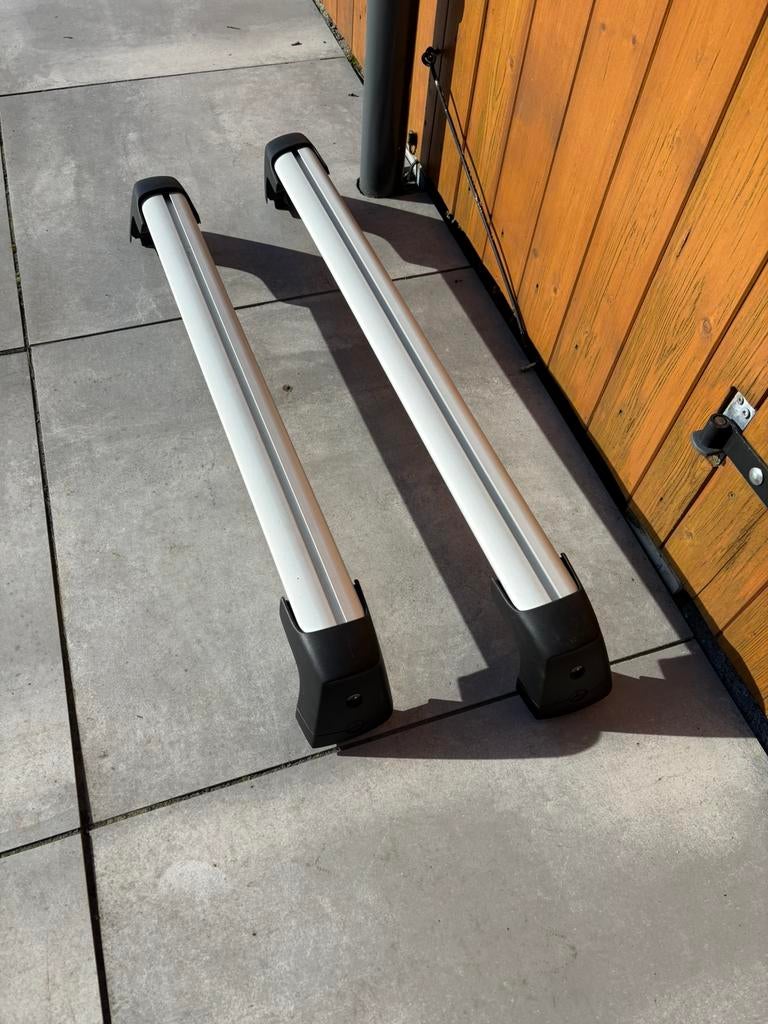 orginele dakdragers mercedes benz die op slot kunnen!, Ophalen, Zo goed als nieuw