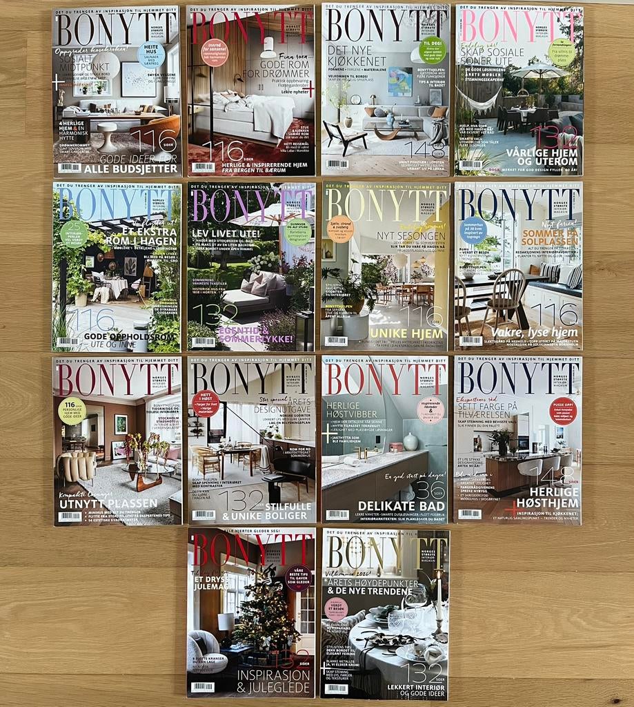 Bonytt - Scandinavisch Interieur Magazine / Woonblad - 2025, Ophalen of Verzenden, Zo goed als nieuw, Overige typen