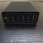 Anker PowerPort 6 - Krachtig 60W USB Laadstation (6 poorten), Telecommunicatie, Mobiele telefoons | Telefoon-opladers, Ophalen of Verzenden