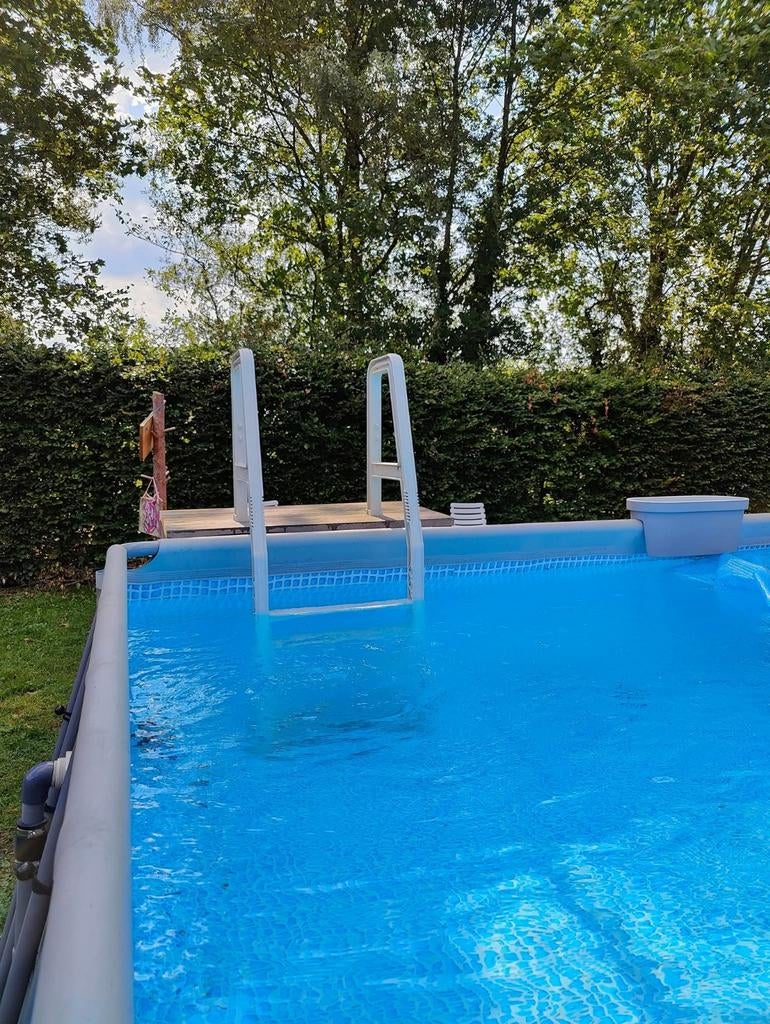 Zwembad trap, Ophalen, Rechthoekig, Opzetzwembad, Minder dan 80 cm