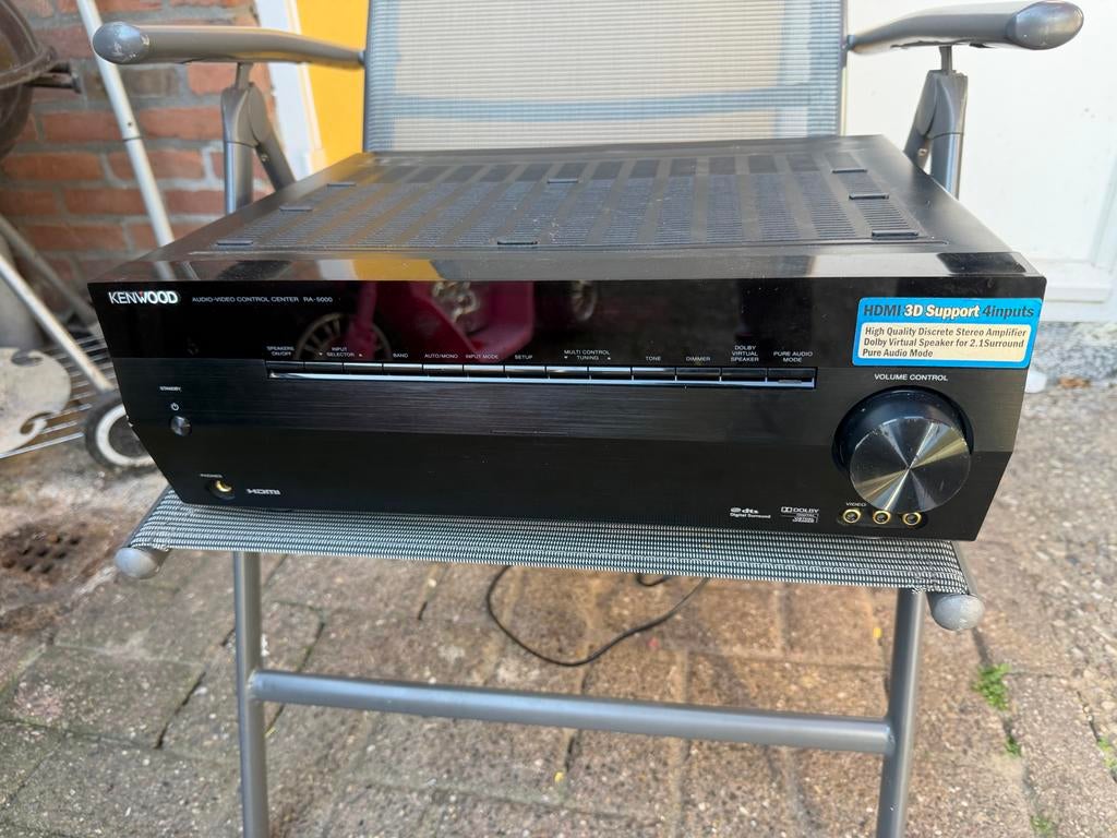 Kenwood RA-5000 Audio-Video Control Center Receiver, Overige merken, Ophalen of Verzenden, 120 watt of meer, Gebruikt