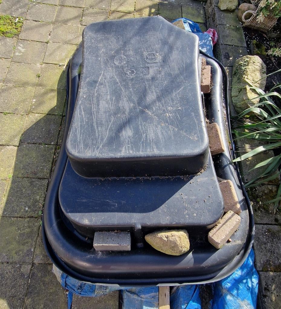 Grote vijverbak, Ophalen