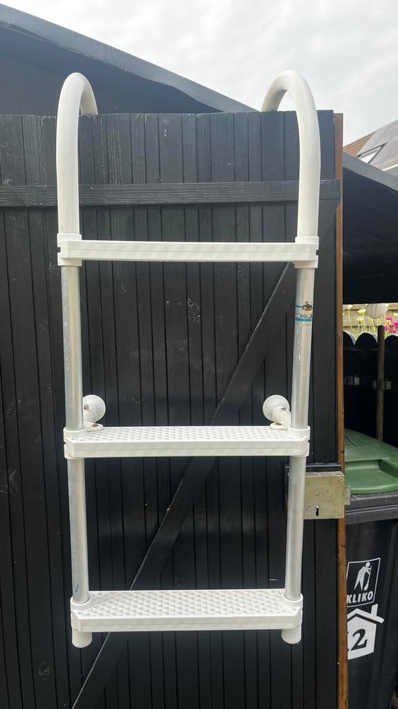 Boot zwemtrap wit, Ophalen, Gebruikt