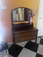 antieke dressoir met spiegel, Gebruikt, 100 tot 150 cm, 25 tot 50 cm, Ophalen