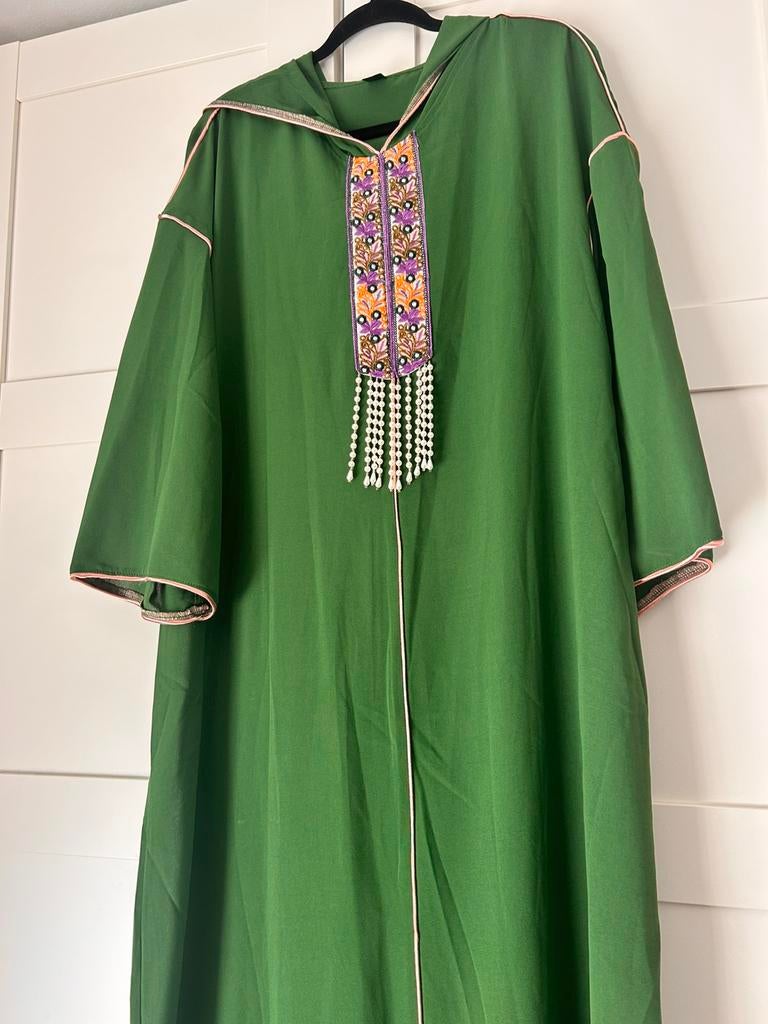Nieuwe marokkaanse djelaba jalaba kaftan caftan maat l/xl, Ophalen of Verzenden, Zo goed als nieuw, Maat 46/48 (XL) of groter