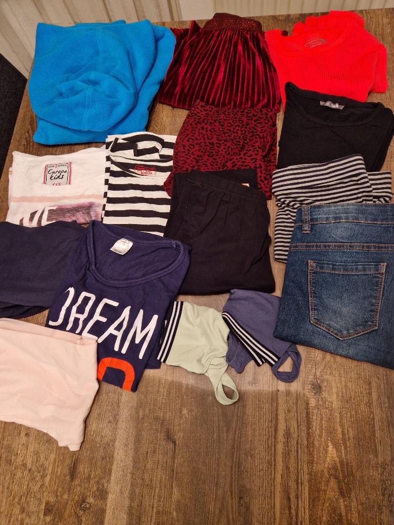 Kledingpakket maat 158/164, Ophalen of Verzenden, Gebruikt, Maat 158