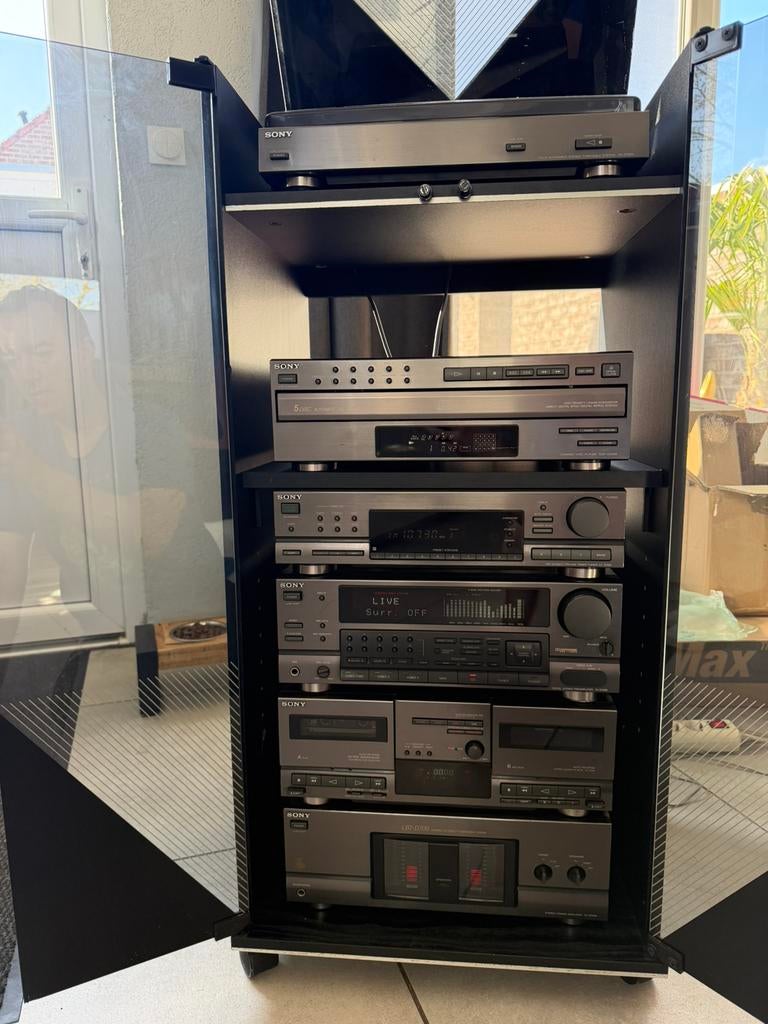 Sony LBT-D709 stereo installatie losse componenten, Ophalen, Cassettedeck, Losse componenten, Zo goed als nieuw