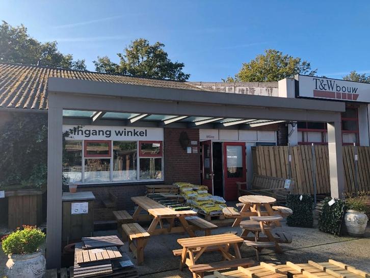 Aluminium aanbouwveranda showmodel te koop, Tuin en Terras, Overkappingen, Gebruikt, Veranda, Ophalen