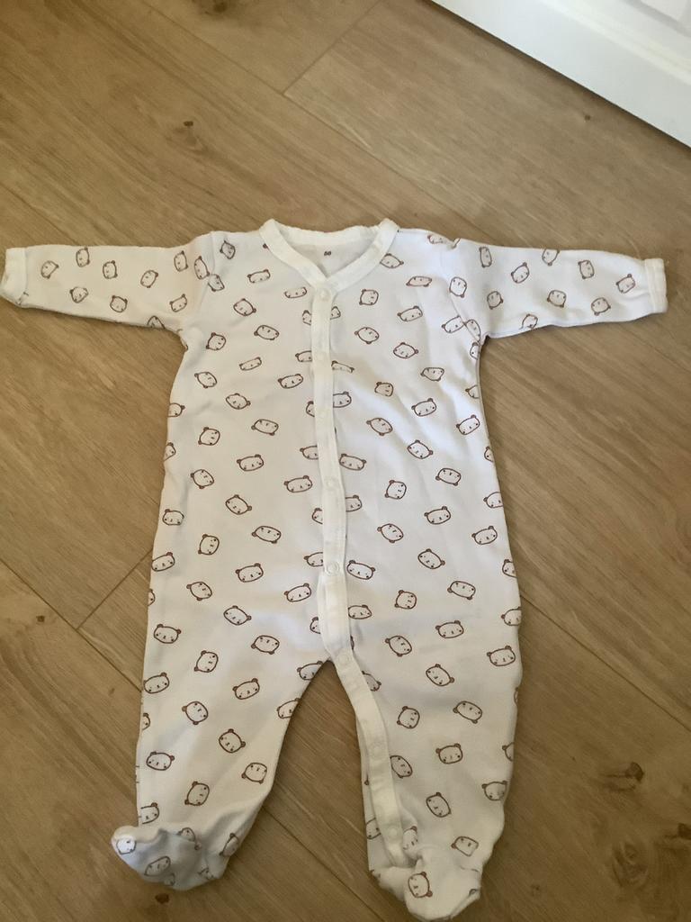 Pyjama/boxpakje Zeeman, Kinderen en Baby's, Babykleding | Maat 56, Ophalen of Verzenden, Zo goed als nieuw, Jongetje of Meisje