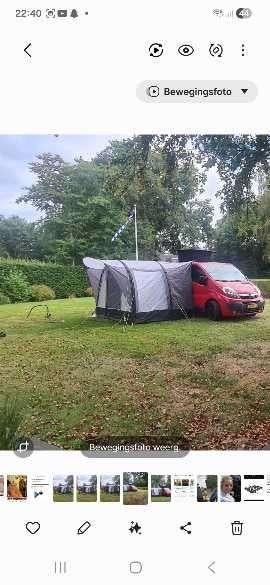 bustent, Caravans en Kamperen, Tenten, Ophalen, Zo goed als nieuw, Tot en met 2