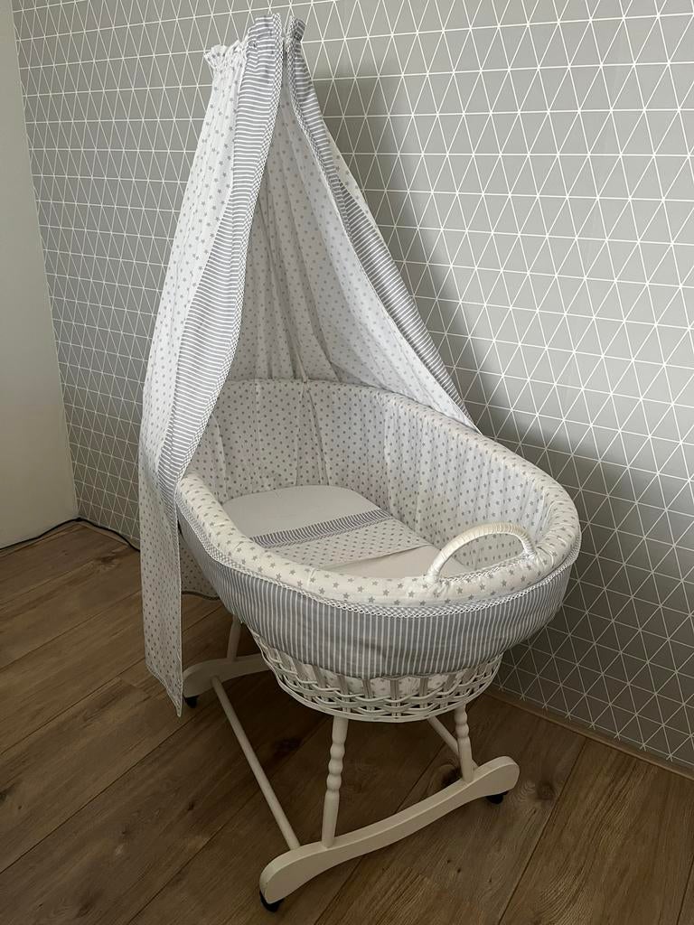 Vintage wieg, Kinderen en Baby's, Babywiegjes en Ledikanten, Ophalen, Gebruikt, Wieg