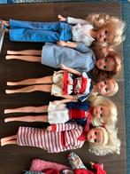 Sindy poppen met heel veel kleertjes (vintage), Ophalen of Verzenden, Zo goed als nieuw, Overige typen