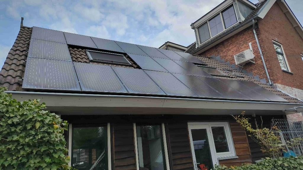 Komplete PV-set met optimizers. 5 MWh/jr, Doe-het-zelf en Verbouw, Zonnepanelen en Toebehoren, Ophalen, Gebruikt, Compleet systeem