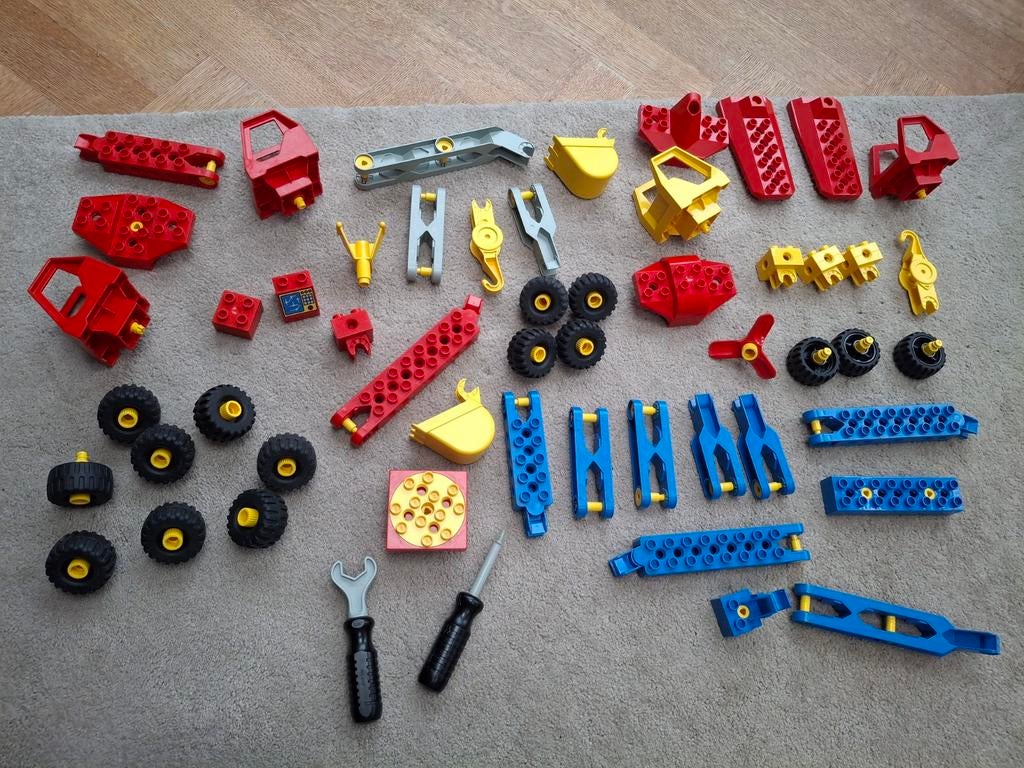 Heel veel duplo Toolo. 54 delig. Inclusief gereedschap., Ophalen of Verzenden, Duplo