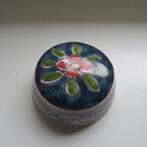 Makkums aardewerk dekseltje theebusje., Antiek en Kunst, Antiek | Keramiek en Aardewerk, Ophalen of Verzenden