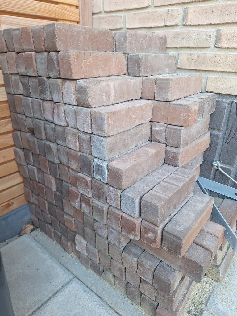 Waaltjes - circa 3,5m2, Ophalen, Gebruikt, Klinkers, Minder dan 5 m²