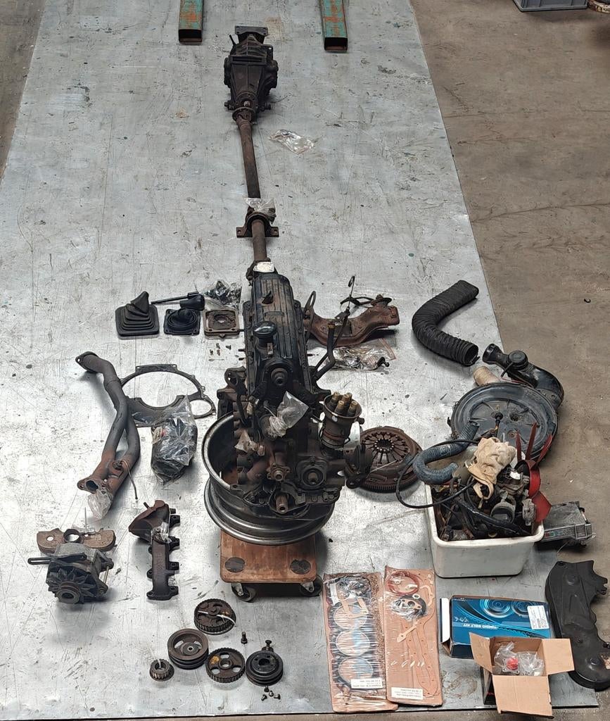 Ford Pinto 205 T9 versnellingsbak differentieel complete set, Ophalen, Gebruikt, Ford