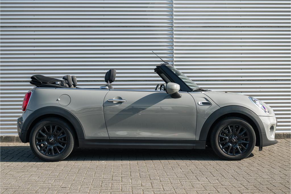 MINI Cabrio One Salt / LED / PDC / Airconditioning / Cruise, Auto's, Voorwielaandrijving, Stof, Gebruikt, 4 stoelen