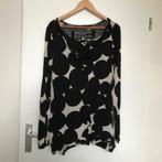 Rundholz top zwart wit stippen maat S, Kleding | Dames, Tops, Wit, Ophalen of Verzenden, Zo goed als nieuw, Lange mouw
