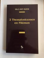 2 Thessalonicenzen en Filémon ds. C. den Boer, Boeken, Godsdienst en Theologie, Ophalen of Verzenden, Zo goed als nieuw