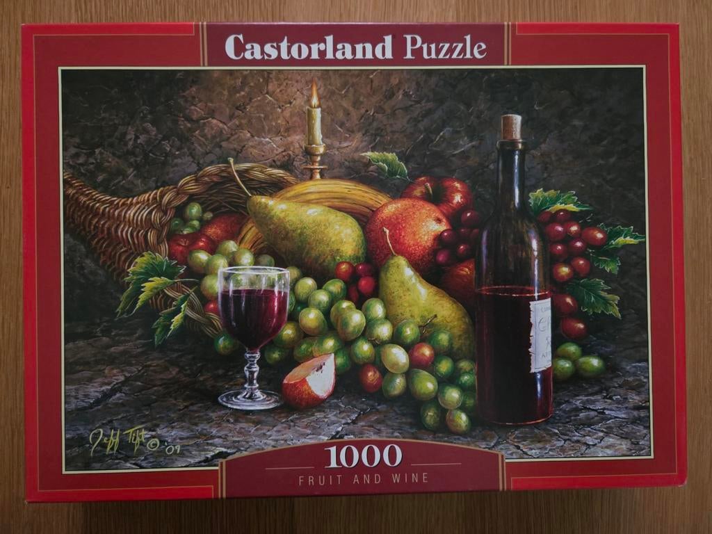 Puzzels 5 stuks zgan compleet 1000 stukjes, Ophalen of Verzenden, 500 t/m 1500 stukjes, Zo goed als nieuw