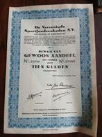 gewoon aandeel sportfondsenbaden NV Amsterdam uit 1944, Ophalen of Verzenden, 1920 tot 1950, Aandeel