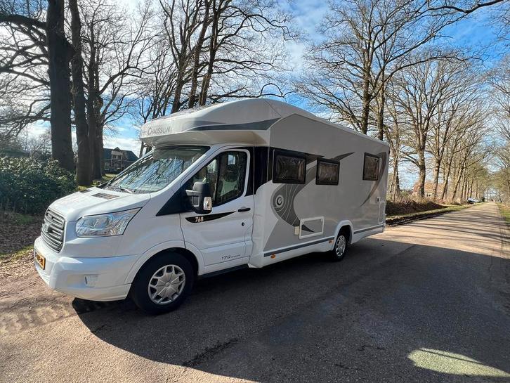 Zeer mooie Chausson Trigano FD4, Caravans en Kamperen, Campers, Particulier, tot en met 4, Half-integraal, Chausson, Ford, Diesel
