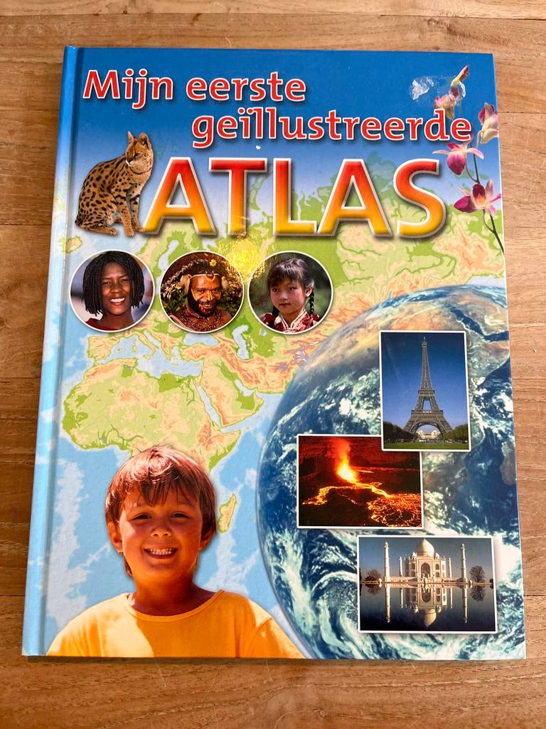 Mijn eerste geïllustreerde ATLAS - Wereldatlas voor kinderen, Overige atlassen, 2000 tot heden, Nieuw, Ophalen of Verzenden