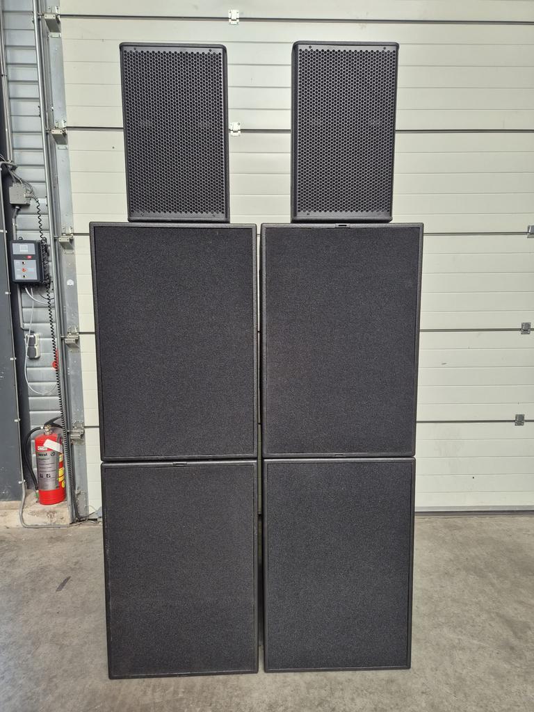 PL Audio PA set, Subwoofer, Zo goed als nieuw, 120 watt of meer, Ophalen