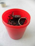 Plastic bus met onderdelen klok 3, Ophalen of Verzenden