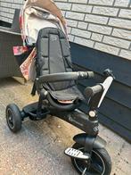 Mooie Kinderkraft Driewieler / Buggy – 3-in-1 – Bloemenprint, Ophalen, Gebruikt, Zonnekap